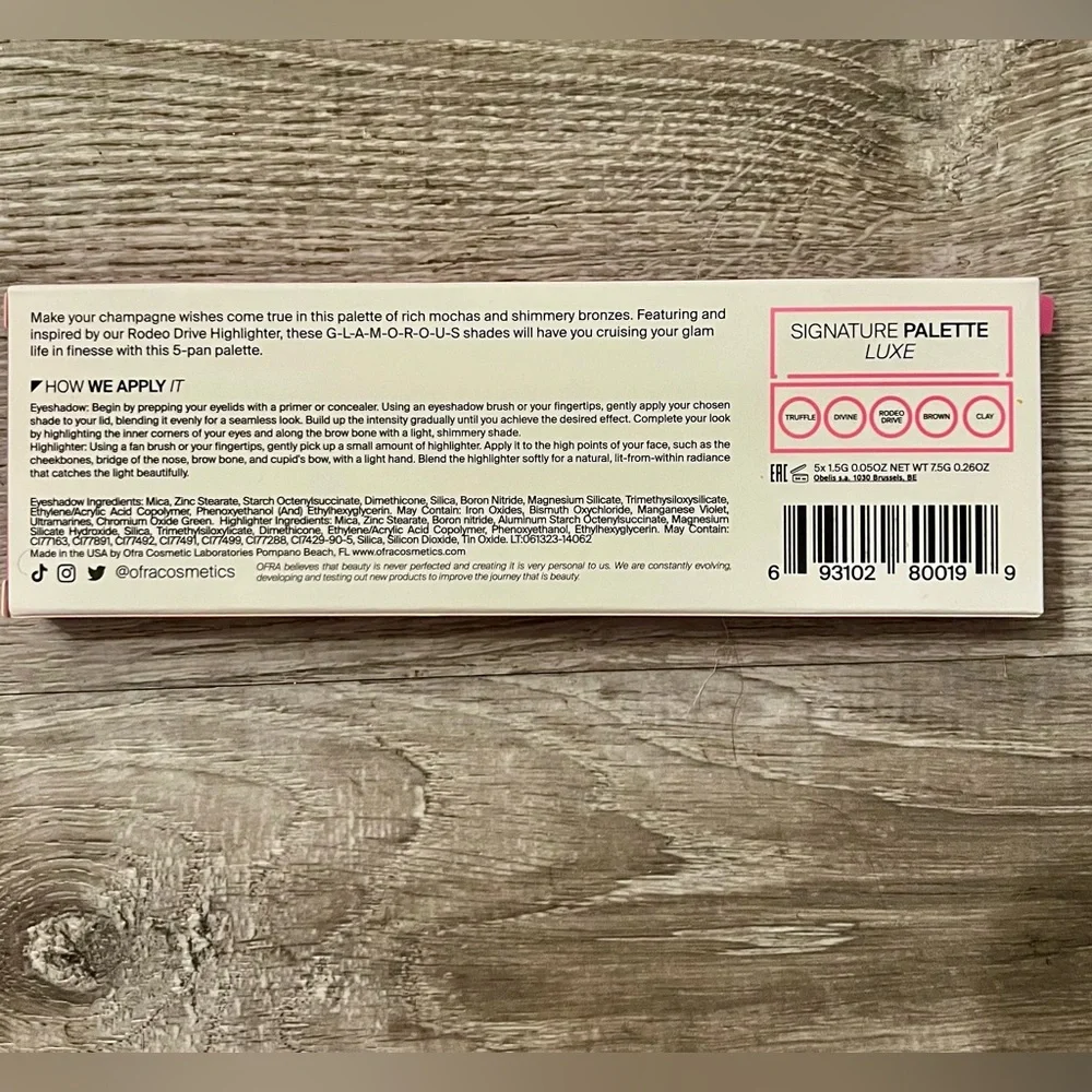 OFRA Signature Palette Luxe